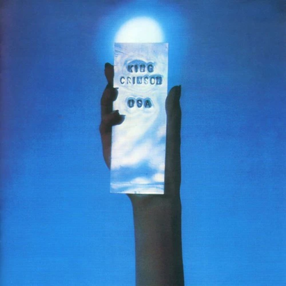 英LP King Crimson USA KCLP12 Discipline Global Mo /00260 KING CRIMSON - DISCIPLINE - WARNER BROS RECORDS LP EMBOSSED
