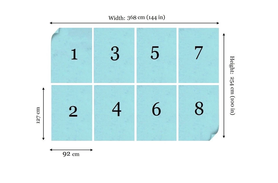 Girl Bedroom Elsa Wallpaper Mural Frozen 2 Disney purple blue DECOR Anna Olaf - Image 2 of 4