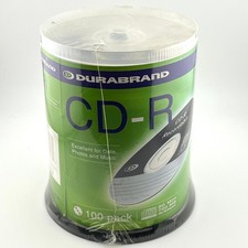 Durabrand 100 Pack CD-R 80 Mins 700MB Recordable Compact Discs
