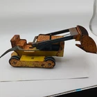 Tonka 1960s Metal Bulldozer Loader Vintage Construction Vehicle for Parts As Is