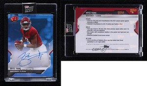 2021 Bowman Next Blue Auto /49 Bryce Young #3B Auto