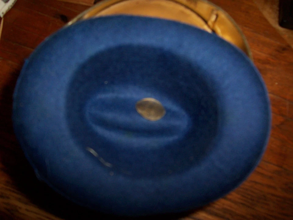 DE COLECCIÓN DOBBS 5º AVE. SOMBRERO Y LATA DE MUESTRA DE VENDEDOR Era Años 40 ~ Muy Raro Foto 4 de 4