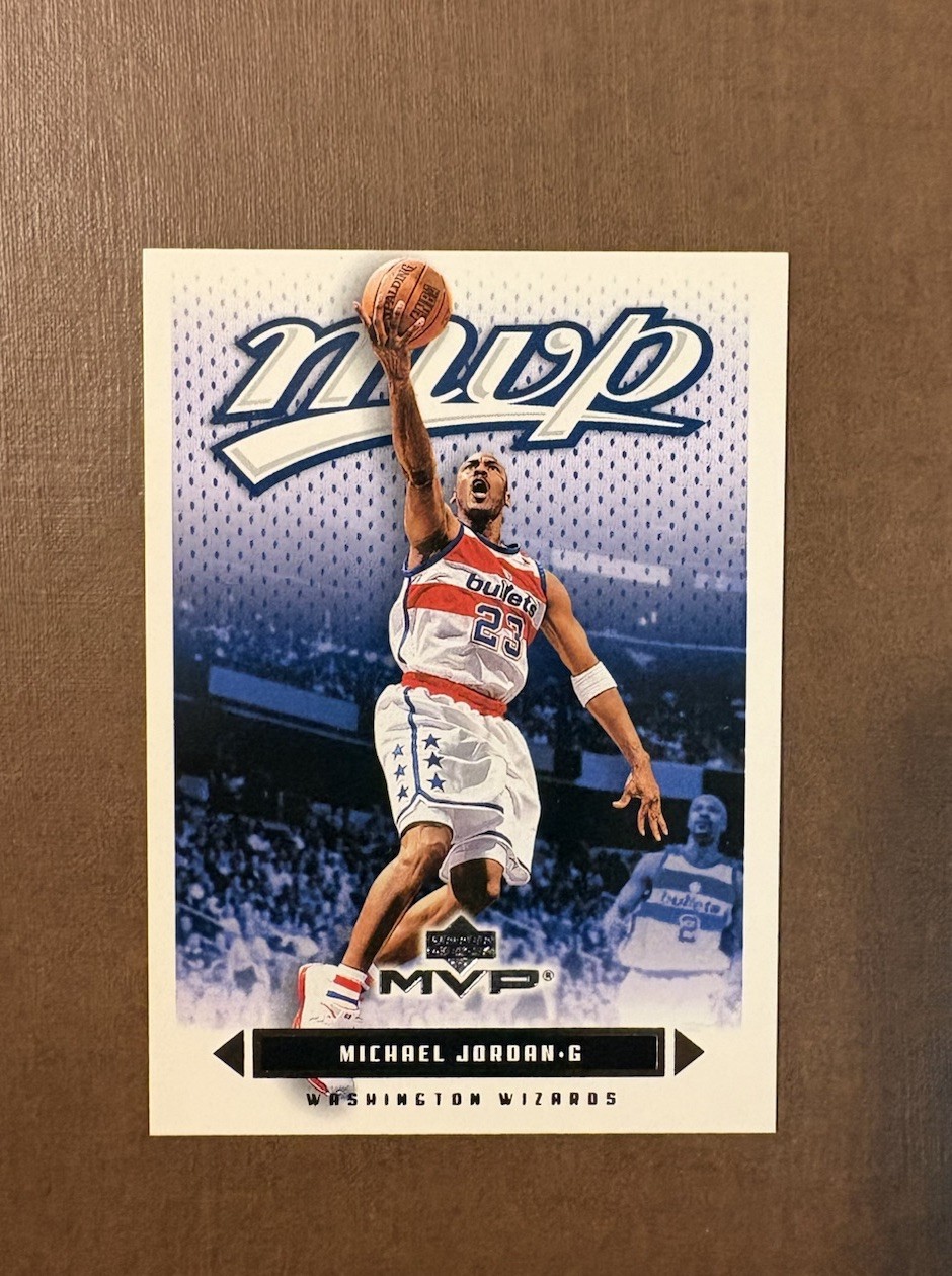2003-04 Upper Deck MVP Michael Jordan Washington Wizards #190