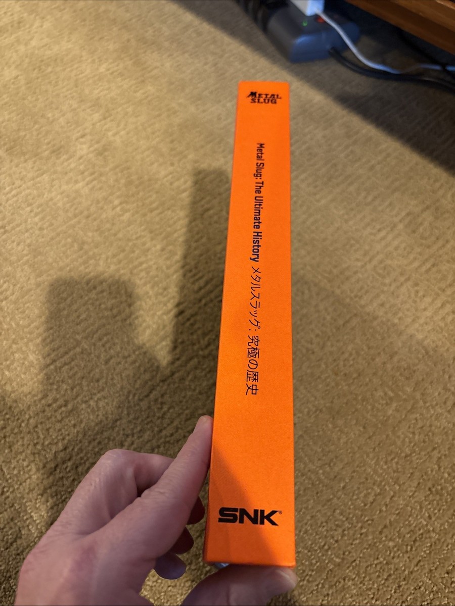 Metal Slug The Ultimate History Official Hardcover Visual Art Book