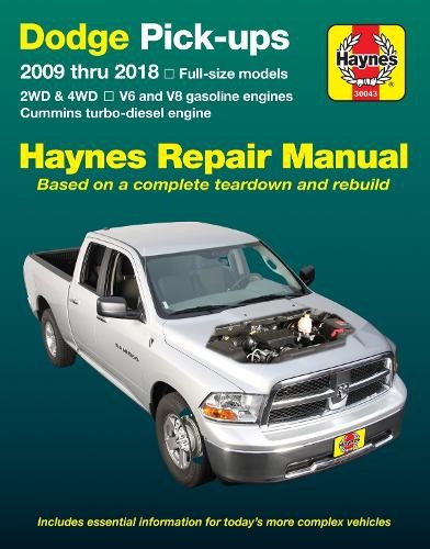 Dodge Pick Ups (09 - 16) by  Haynes Publishing - 9781620923429