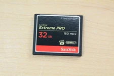 SanDisk Extreme Pro 160MB/s 32GB CF Card
