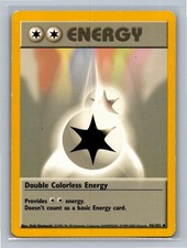 Double Colorless Energy Uncommon Base Set 096/102 MP
