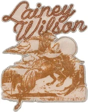 Patch - C&D Visionary - Lainey Wilson Cowgirl 2.8"x3.6" Iron-On Embroidered