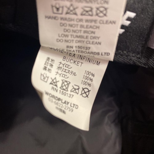 Palace Gore-Tex Infinium Bucket Hat Camouflage L/XL Used Weatherproof Cap - Picture 5 of 5