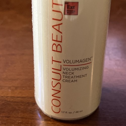 NIB Consult Beaute 1.7 fl oz Volumagen Volumizing Neck Treatment Cream Sealed - Picture 2 of 5