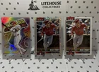 2026 Topps Mike Trout 3 Card Lot #TOG-2 / Holofoil #350/ Base #350