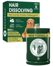 Pet Hair Remover for Laundry - Dog & Cat, Upgraded Higher Hair Dissolution, D...