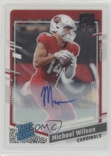 2023 Panini Clearly Donruss Auto Michael Wilson #76 Auto 16wc