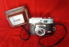 Vintage Kodak Automatic 35F 35mm Camera with Strap  Leather Case - untested