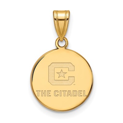 10k Gelbgold LogoArt The Citadel Medium Anhänger 1Y003TCI