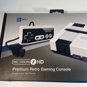 Brand NEW Hyperkin RetroN 1 HD Gaming Console for NES Games - White Sealed