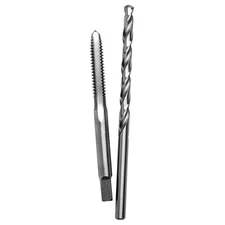 Century Drill & Tool 95302 Machine Screw Tap & Drill, 4-40NC 