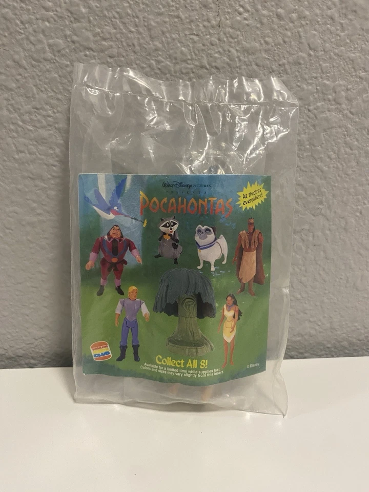 Disney Pocahontas 1995 Juguete Burger King Niños Comida Figura Nuevo Foto 2 de 2