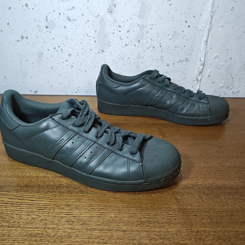 adidas Superstar x Pharrell Williams Men's 10.5 Supercolor Pack Green S41823 - Picture 7 of 9