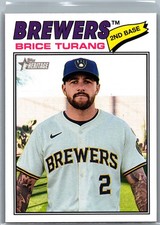 2026 Topps Heritage #325 Brice Turang