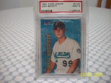 1999 Fleer Tradition Update - Josh Beckett #U-122 (RC) - PSA 9