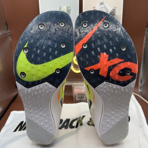 Nike ZoomX Dragonfly XC Herren Gr. 11,5 weiß Langlauf Bahn Spikes DX7992-100 - Bild 9 von 12