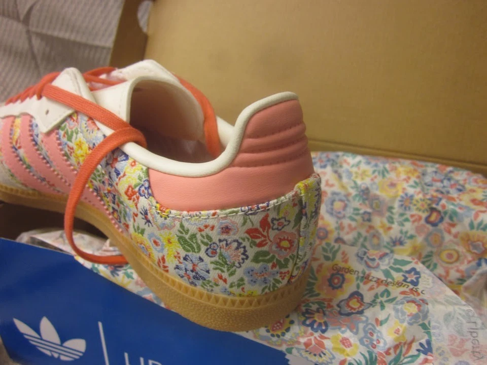 Adidas Liberty London Samba OG J Zapatillas Florales Zapatos Juveniles Talla 7 Foto 4 de 4