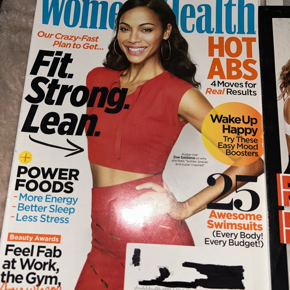 Womans Health Magazines Lot of 4 Mixed Issues 2018 Mar,June,Oct, Nov Foto 2 de 4