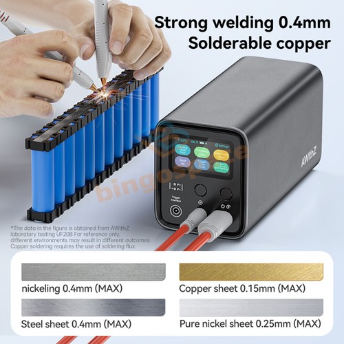 AWithZ Farad Capacitor Battery Spot Welding Machine 10.5KW 99 Gears Spot Welder - Picture 6 of 24