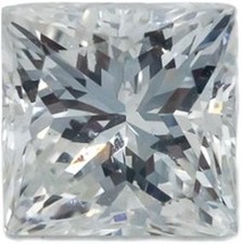 GIA Certified 1.11CT I1/H Princess Cut Loose Diamond w/ Report 1449.56 per carat