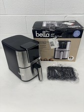 bella PRO - 4-qt. Touchscreen Slim Air Fryer - Stainless Steel WORKING / READ 