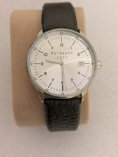 Quarzuhr Bergmann 1957 Quarzuhr Datumsanzeige Neuwertig