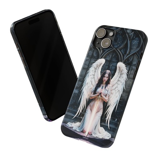 Angel Warrior Gothic Slim iPhone Handyhülle passend für 16 15 14 13 12 11  - Bild 21 von 73