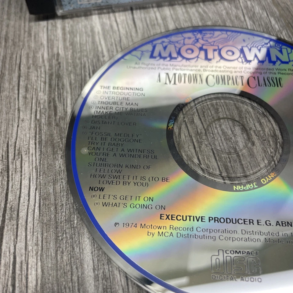 Marvin Gaye - Marvin Gaye Live! (CD 1987) A Motown Compact Classic VG Foto 3 de 4