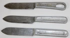 Vintage Lot 3 WWI WW2 1911 1918 U.S. Army Military Mess Kit Knife Utensils