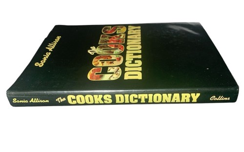 SIGNED!! The Cooks Dictionary Sonia Allison's 1976 A-Z Food & Cooking - Imagen 10 de 10