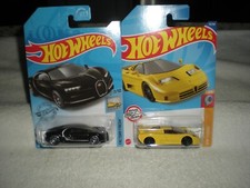 Hot Wheels '94 Bugatti EB110 SS / Chiron Lot 2 Diecast 1:64