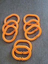 Discovery Toys BOOMERINGS 8 Links ORANGE Pieces USA Educational Baby PBA Free
