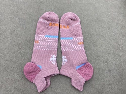3 Pairs Bombas Women's All-Purpose Performance Pink Ankle Sock Size L(11-13) - Picture 3 of 4