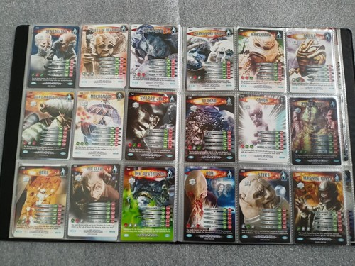 Doctor Who Battles in Time ULTIMATE MONSTERS Complete 225 Cards Set In Folder - Picture 12 of 19