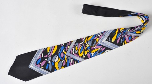 Rush Limbaugh No Boundaries Colorful Silk Ties Lot of 4 USA Psychedelic B - Picture 13 of 21