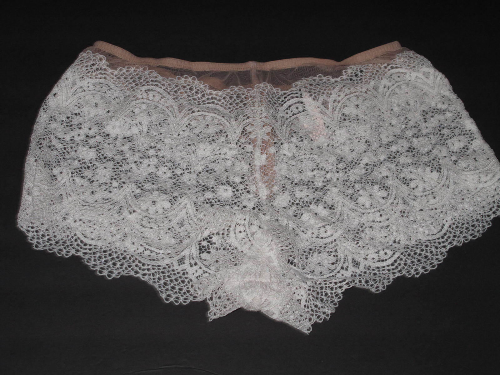 VICTORIA'S SECRET VERY SEXY BEIGE COCONUT CROCHET LACE BRA + SLIP SET U Pick image 7