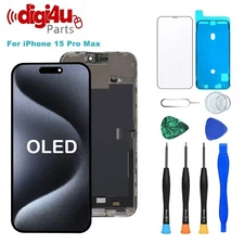 OLED For iPhone 15 Pro Max Screen Replacement Display Digitizer Repair Kit