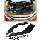 For 2016-2019 18 Honda Civic 10TH GEN Engine Bay Side Panel Covers Long Version