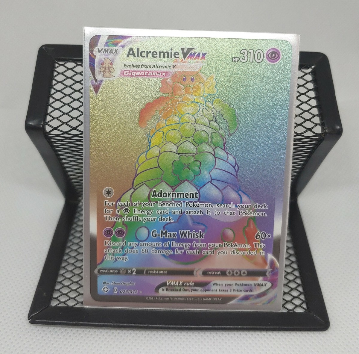 alcremie vmax pokemon card value Amazon.com: Pokemon Single Card ALCREMIE VMAX 073/072 Hyper Rare SHINING  FATES : Toys & Games