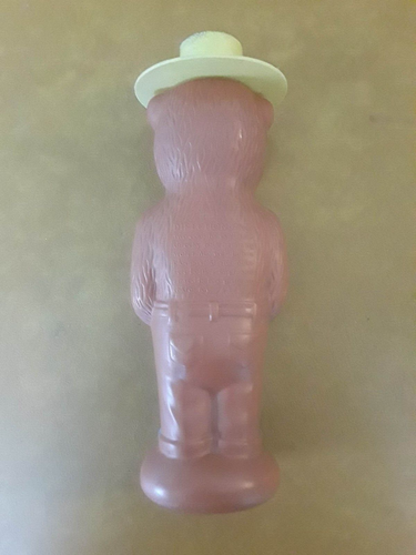 Vintage Smokey the Bear Plastic Soaky and Plush Bear w/Vintage tags attached. - Picture 4 of 11