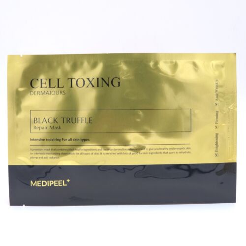 Máscara reparadora de trufa negra Dermajours toxing celular MEDI PEEL 30 ml x 5 piezas K-Beauty - Imagen 2 de 6