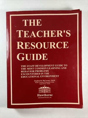 The Teacher's Resource Guide - Staff Development Guide - Stephen McCarney 1994