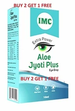 Eye Drops Exp.2026 USA ALOE JYOTI PLUS Cataract glaucoma macular degeneration