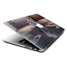 Skin Decals Wrap for MacBook Pro Retina 13" - Kitten Reflection of Lion